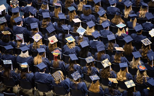 View of students