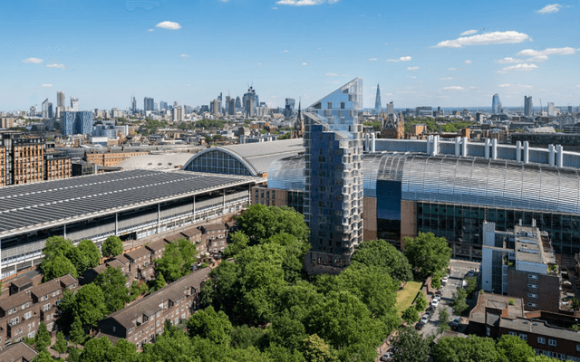 View of the Brill Place resi scheme in King's Cross