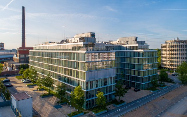 Office Building, Building, Car