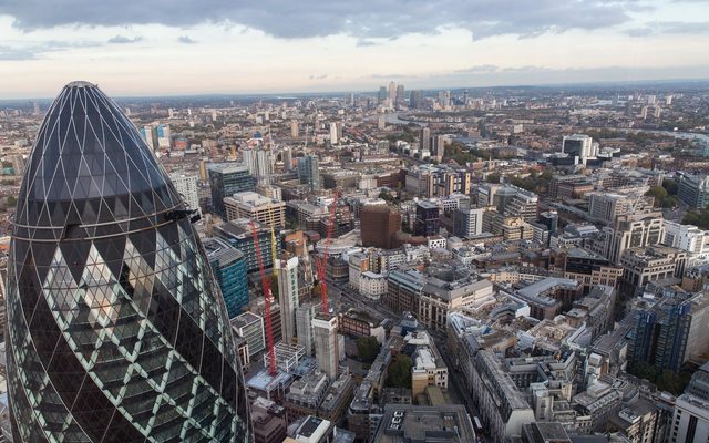 City of London skyline offices