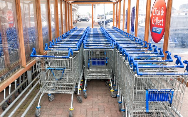 Shopping Cart, Wheel, Machine