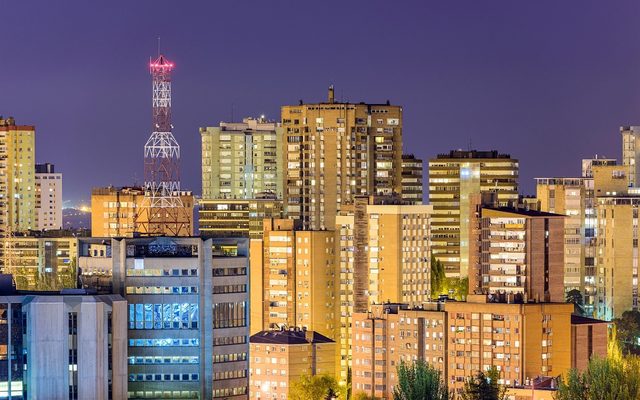 High Rise, City, Building