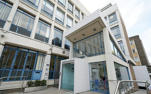 Office Building, Building, Handrail