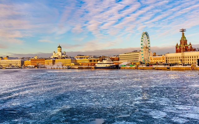 Waterfront, Water, Cityscape