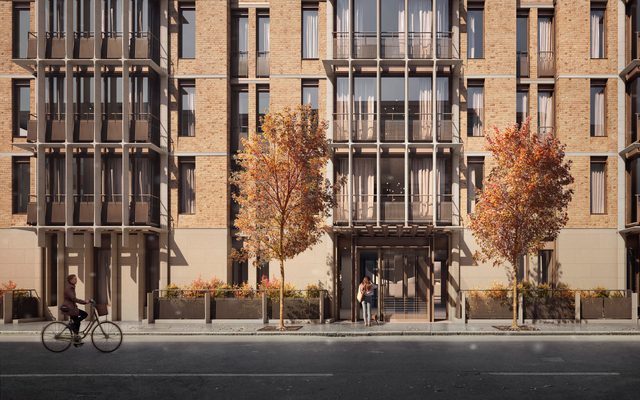 City, Apartment Building, Urban