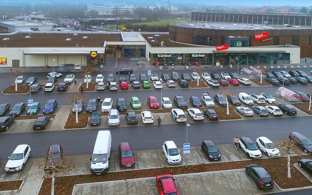 Outdoors, Aerial View, Car