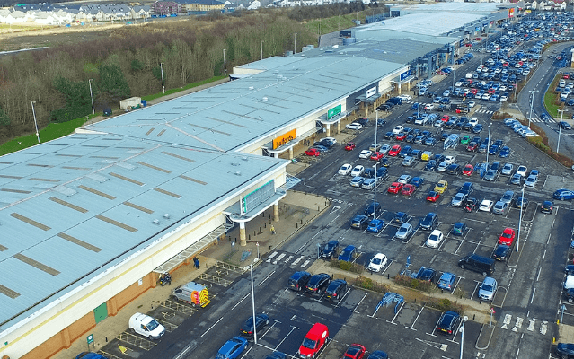 Outdoors, Aerial View, Car