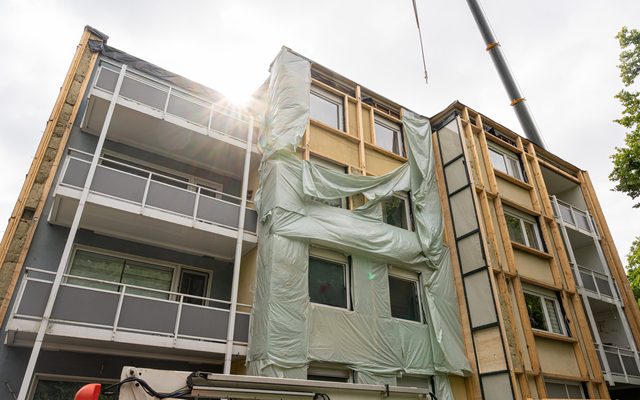 City, Apartment Building, Architecture