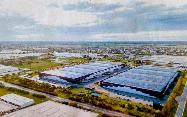 Panattoni warehouse in Ormes, France