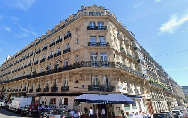 City, Corner, Apartment Building